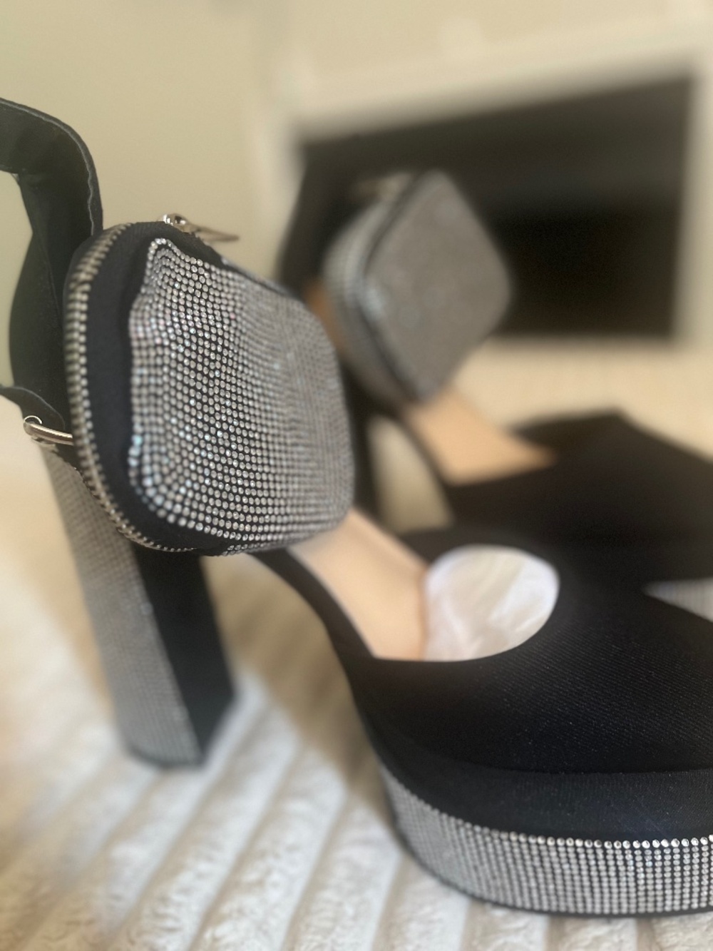 High Heel Diamond Shoes ✨